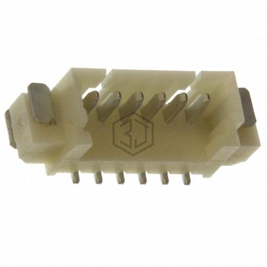 1734260-6 - TE Connectivity AMP Connectors - Rectangular Connectors - Headers, Male Pins