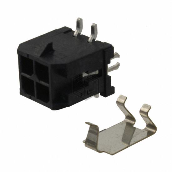 0430450415 - Molex - Rectangular Connectors - Headers, Male Pins