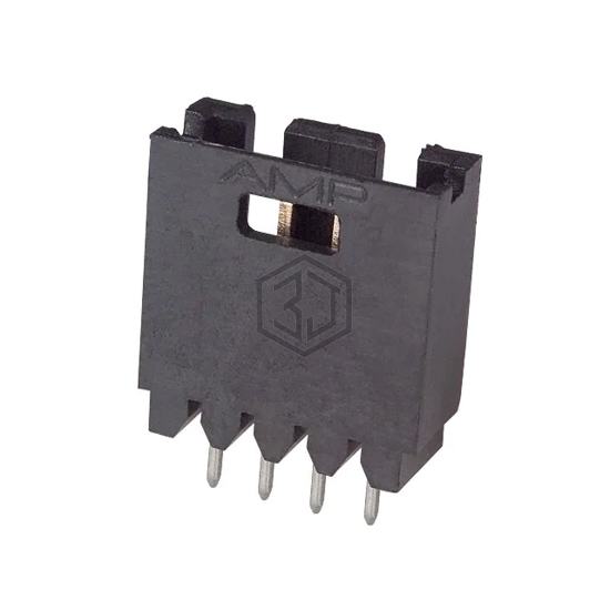 102202-1 - TE Connectivity AMP Connectors - Rectangular Connectors - Headers, Male Pins