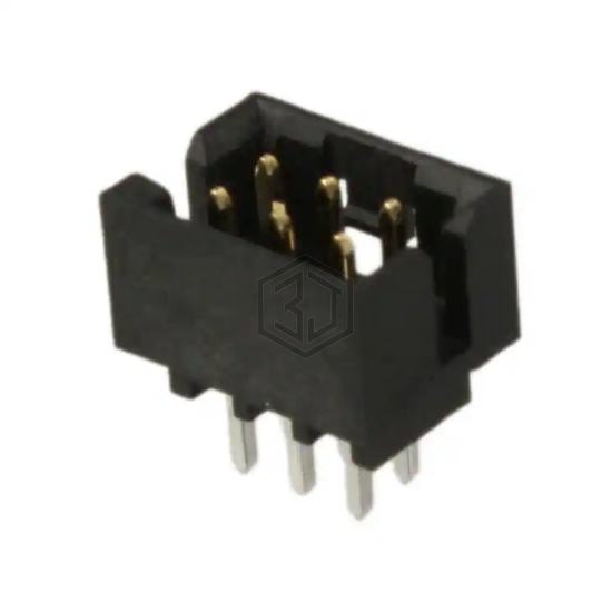 0878310641 - Molex - Rectangular Connectors - Headers, Male Pins