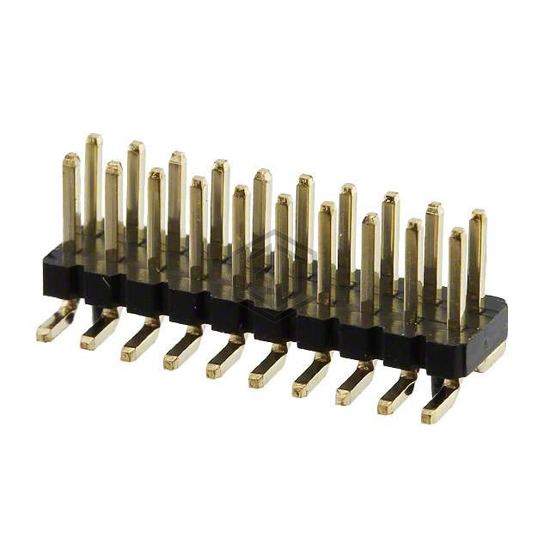GRPB102VWQP-RC - Sullins Connector Solutions - Rectangular Connectors - Headers, Male Pins