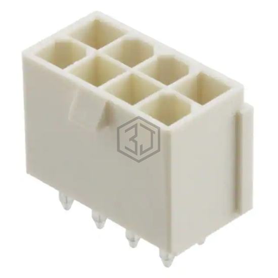 0874270842 - Molex - Rectangular Connectors - Headers, Male Pins