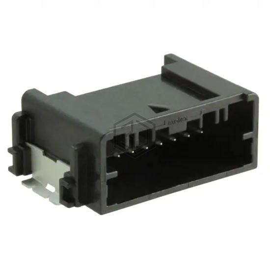 0349128080 - Molex - Rectangular Connectors - Headers, Male Pins
