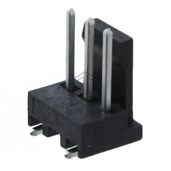 3-647166-3 - TE Connectivity AMP Connectors - Rectangular Connectors - Headers, Male Pins