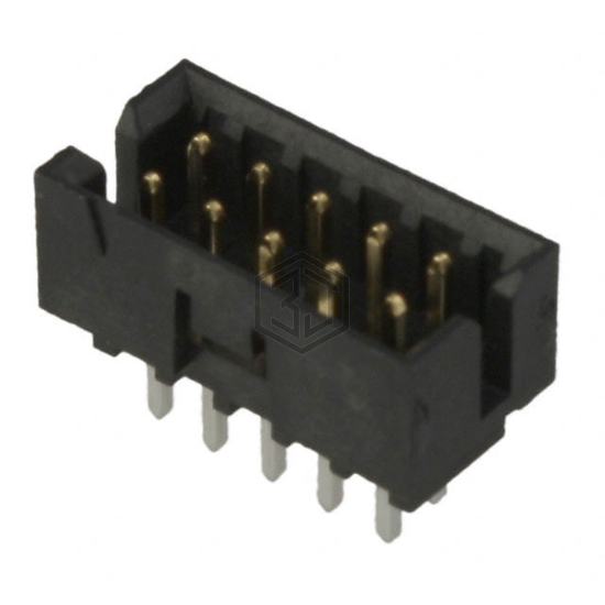 0878311041 - Molex - Rectangular Connectors - Headers, Male Pins