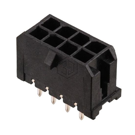 0430450827 - Molex - Rectangular Connectors - Headers, Male Pins