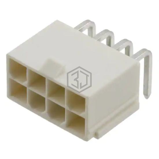 0874270802 - Molex - Rectangular Connectors - Headers, Male Pins