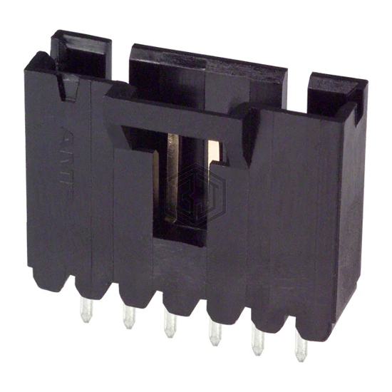 103638-5 - TE Connectivity AMP Connectors - Rectangular Connectors - Headers, Male Pins