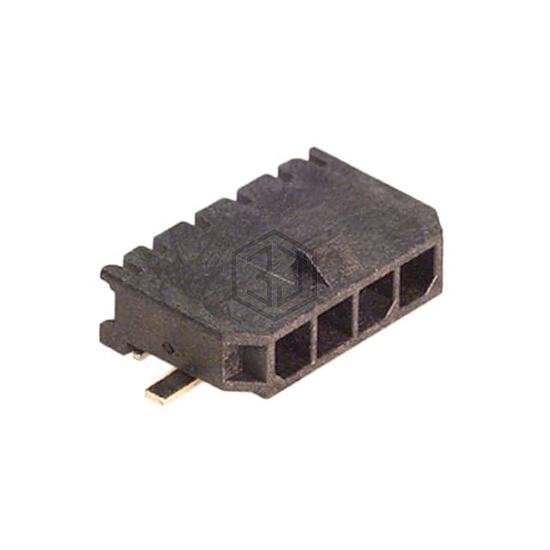 0436500412 - Molex - Rectangular Connectors - Headers, Male Pins
