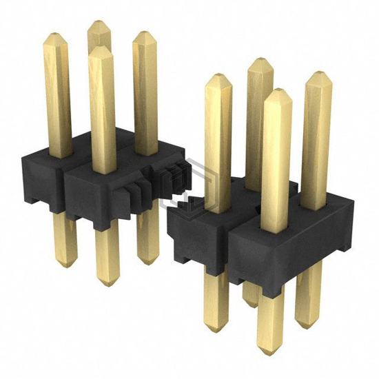 TMM-107-03-G-D - Samtec Inc. - Rectangular Connectors - Headers, Male Pins