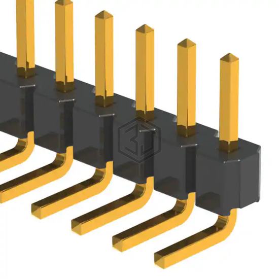 NRPN401PARN-RC - Sullins Connector Solutions - Rectangular Connectors - Headers, Male Pins