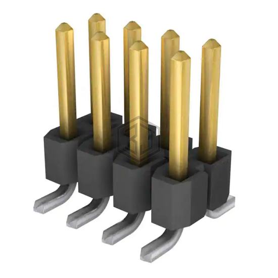 TSM-104-01-S-DV - Samtec Inc. - Rectangular Connectors - Headers, Male Pins