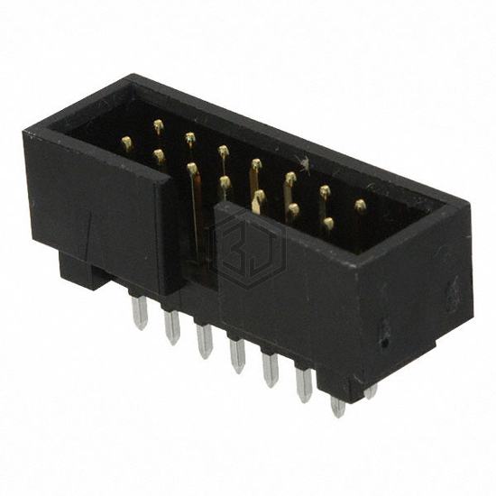 0702461404 - Molex - Rectangular Connectors - Headers, Male Pins