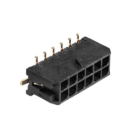 0430451218 - Molex - Rectangular Connectors - Headers, Male Pins