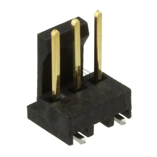 3-647168-3 - TE Connectivity AMP Connectors - Rectangular Connectors - Headers, Male Pins
