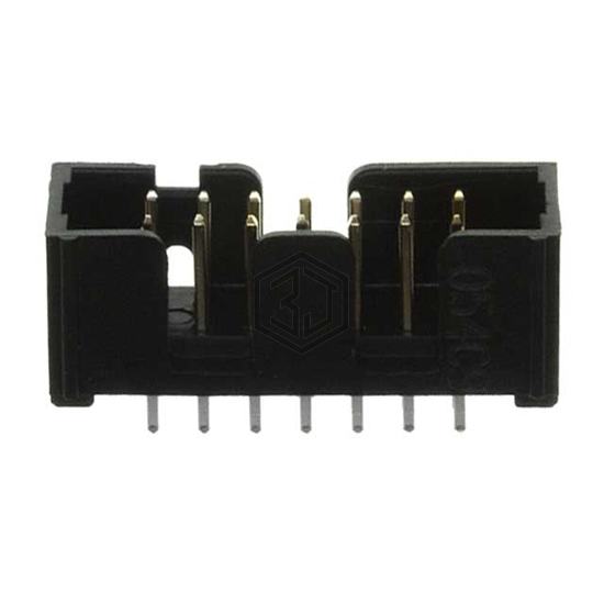 N2514-6002-RB - 3M - Rectangular Connectors - Headers, Male Pins