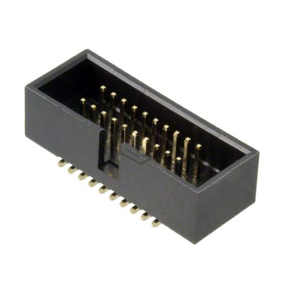 SBH41-NBPB-D10-SM-BK - Sullins Connector Solutions - Rectangular Connectors - Headers, Male Pins
