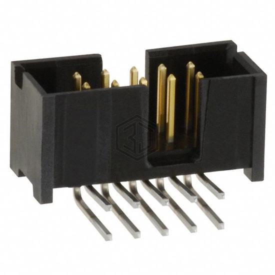 103311-1 - TE Connectivity AMP Connectors - Rectangular Connectors - Headers, Male Pins