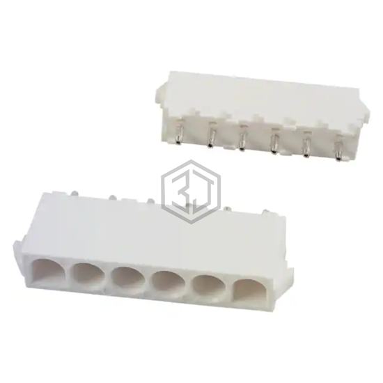 641831-1 - TE Connectivity AMP Connectors - Rectangular Connectors - Headers, Male Pins