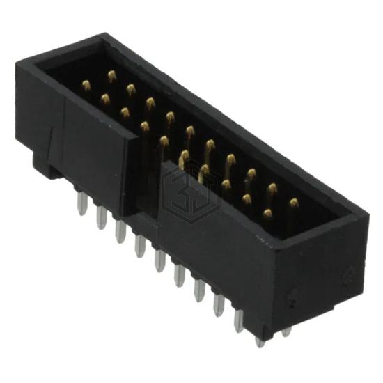 0702462001 - Molex - Rectangular Connectors - Headers, Male Pins