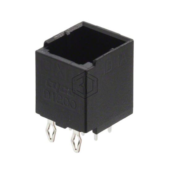 2-1827875-3 - TE Connectivity AMP Connectors - Rectangular Connectors - Headers, Male Pins