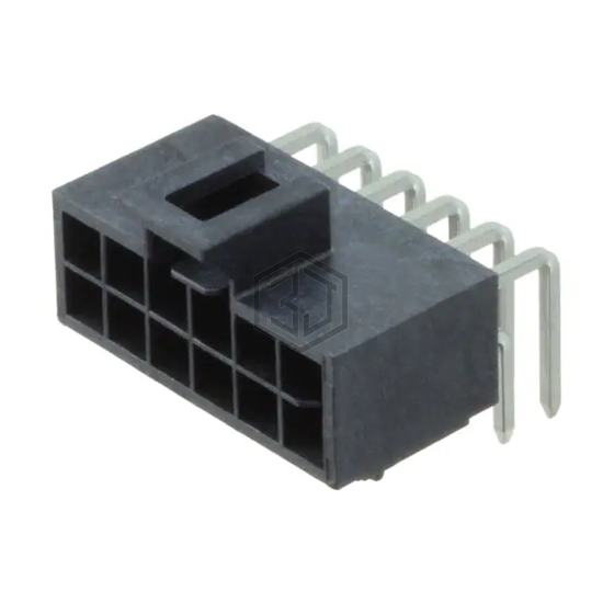 1053141112 - Molex - Rectangular Connectors - Headers, Male Pins