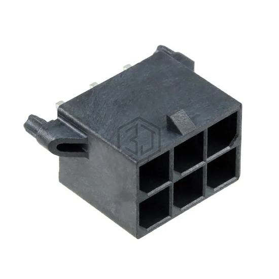 0768290006 - Molex - Rectangular Connectors - Headers, Male Pins