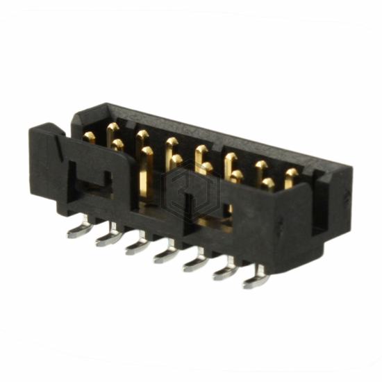 0878321421 - Molex - Rectangular Connectors - Headers, Male Pins