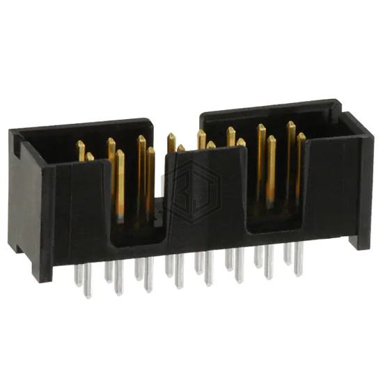 5103308-3 - TE Connectivity AMP Connectors - Rectangular Connectors - Headers, Male Pins