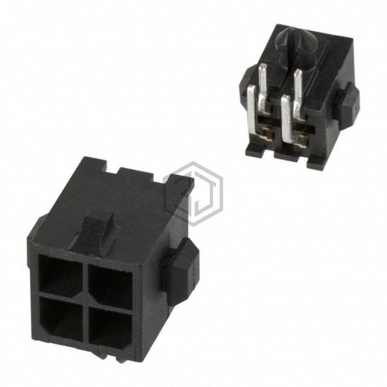 3-794620-4 - TE Connectivity AMP Connectors - Rectangular Connectors - Headers, Male Pins
