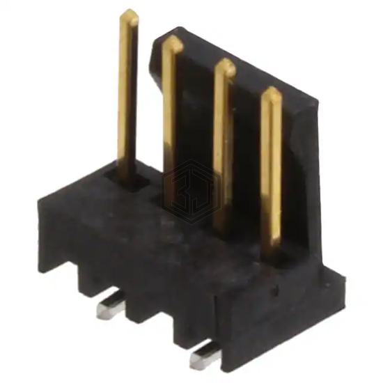 3-647168-4 - TE Connectivity AMP Connectors - Rectangular Connectors - Headers, Male Pins