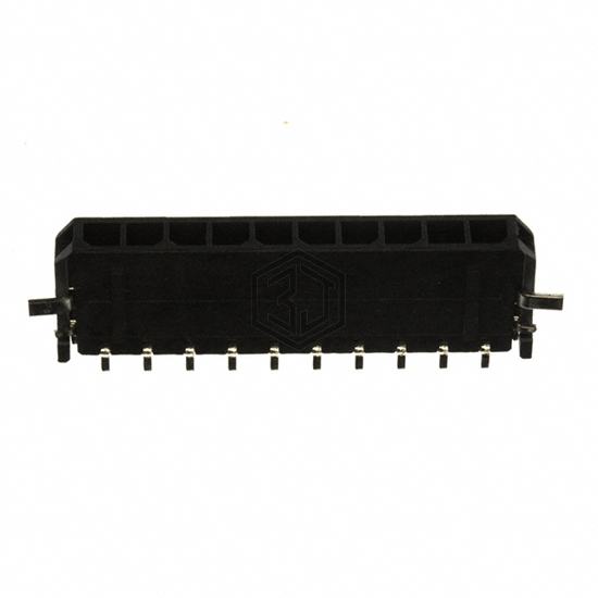 0436501012 - Molex - Rectangular Connectors - Headers, Male Pins
