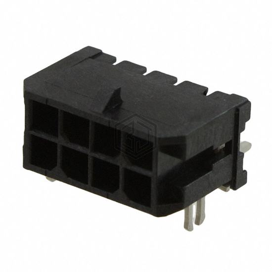 0430450807 - Molex - Rectangular Connectors - Headers, Male Pins