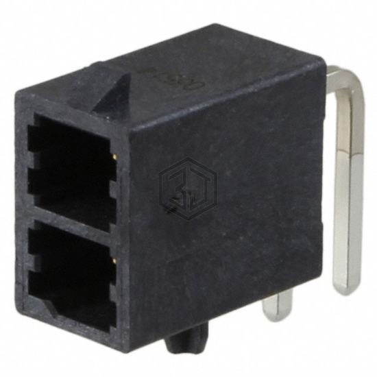 1720640002 - Molex - Rectangular Connectors - Headers, Male Pins