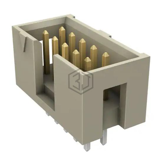 HTST-105-01-L-D - Samtec Inc. - Rectangular Connectors - Headers, Male Pins