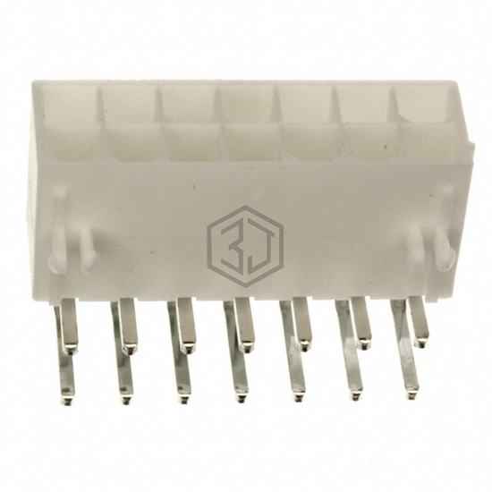0039300140 - Molex - Rectangular Connectors - Headers, Male Pins