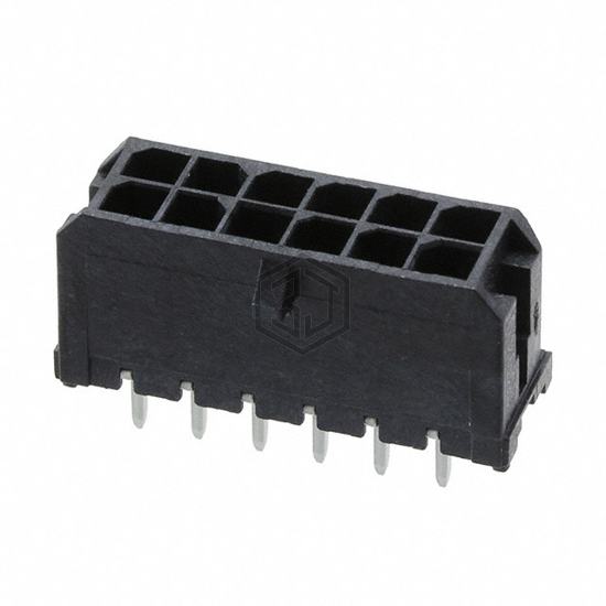 0430451228 - Molex - Rectangular Connectors - Headers, Male Pins