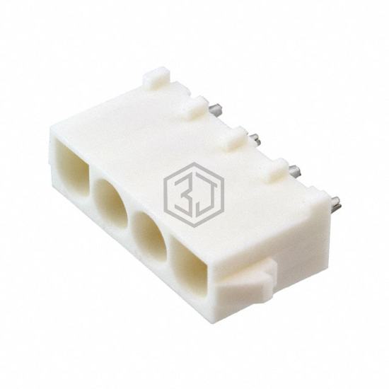 350792-3 - TE Connectivity AMP Connectors - Rectangular Connectors - Headers, Male Pins