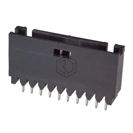 5-102202-7 - TE Connectivity AMP Connectors - Rectangular Connectors - Headers, Male Pins