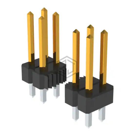 PBC36DFAN - Sullins Connector Solutions - Rectangular Connectors - Headers, Male Pins