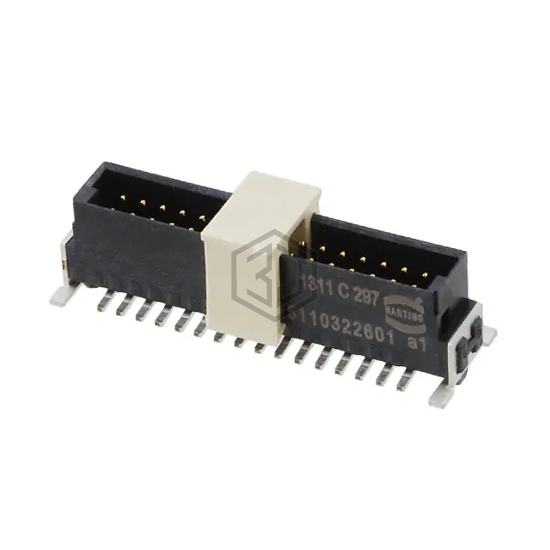15110322601000 - HARTING - Rectangular Connectors - Headers, Male Pins