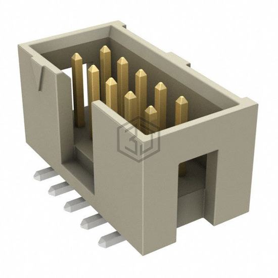 HTST-105-01-S-DV-P - Samtec Inc. - Rectangular Connectors - Headers, Male Pins