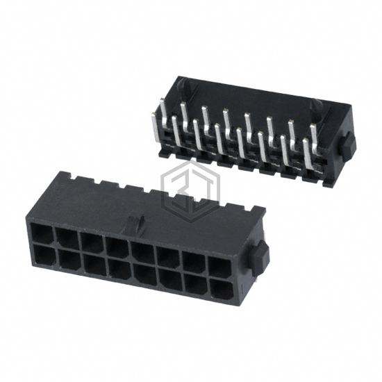 4-794618-6 - TE Connectivity AMP Connectors - Rectangular Connectors - Headers, Male Pins