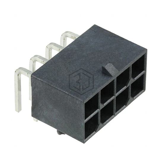 0768250008 - Molex - Rectangular Connectors - Headers, Male Pins