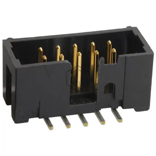 N2510-6V0C-RB-WD - 3M - Rectangular Connectors - Headers, Male Pins