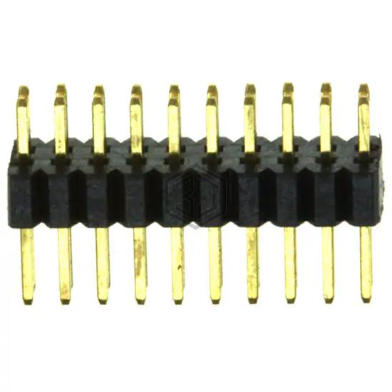 SMH150-LPSE-D10-ST-BK - Sullins Connector Solutions - Rectangular Connectors - Headers, Male Pins