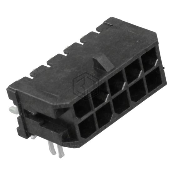 0430451007 - Molex - Rectangular Connectors - Headers, Male Pins