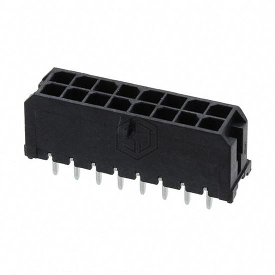 0430451627 - Molex - Rectangular Connectors - Headers, Male Pins