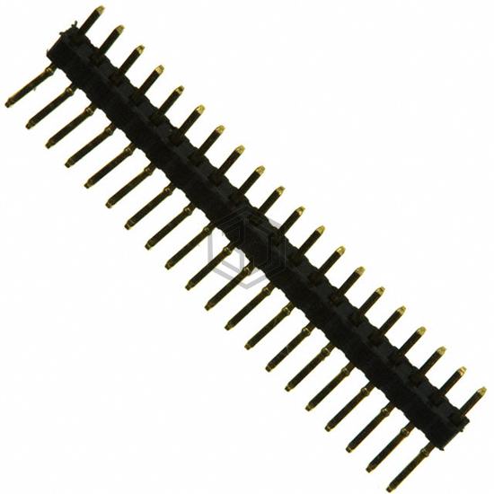 SMH100-LPSE-S20-RA-BK - Sullins Connector Solutions - Rectangular Connectors - Headers, Male Pins