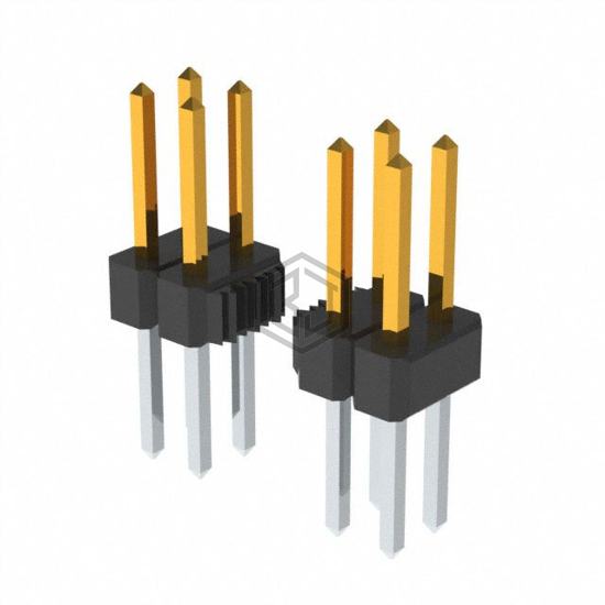 PBC36DABN - Sullins Connector Solutions - Rectangular Connectors - Headers, Male Pins